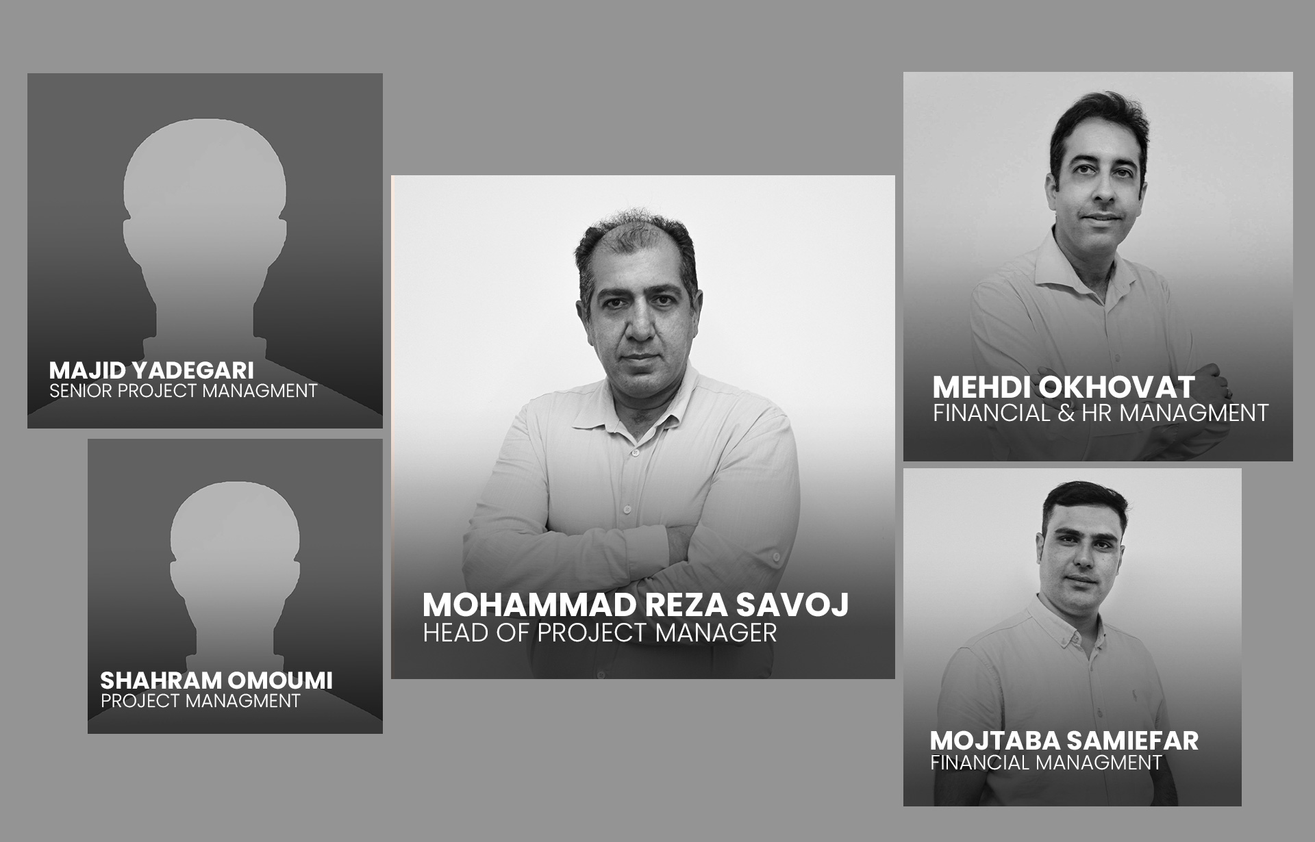 the executive group in 900 consulting engineering (the architectural team lead by eng amin torkan)