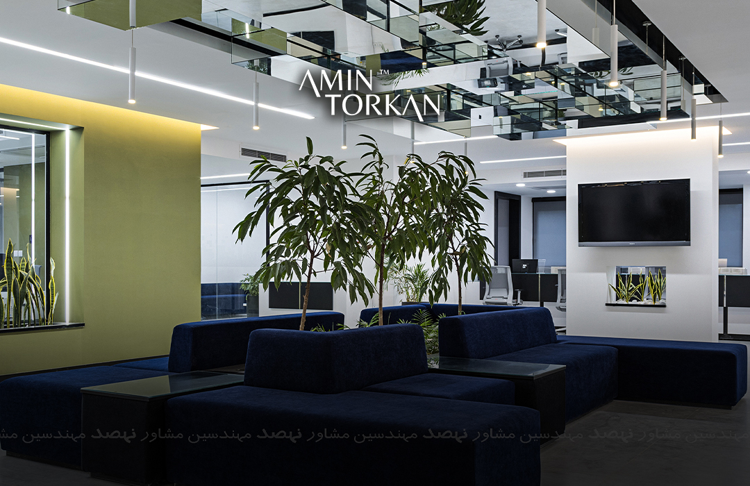 Interior and exterior design of the government project of the 7th District Municipality Building in Isfahan by 900 Consulting Engineering طراحی معماری داخلی پروژه دولتی ساختمان شهرداری توسط مهندسین مشاوره نهصد در اصفهان